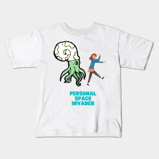 Aliens Personal Space Invasion Kids T-Shirt